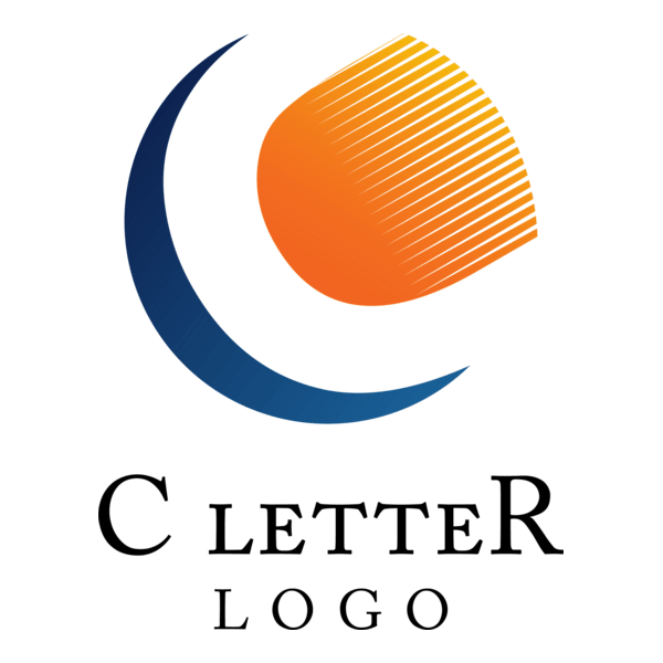 C Letter Logo PNG Vector