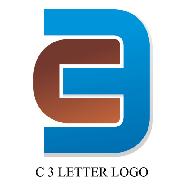 C3 Letter Logo PNG Vector