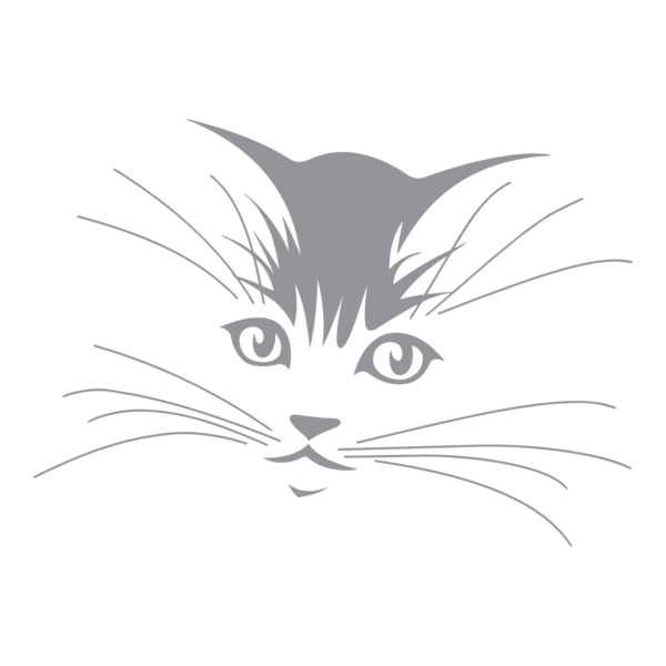 Cat Logo PNG Vector