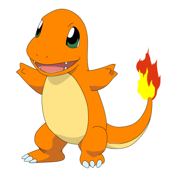Charmander Logo PNG Vector