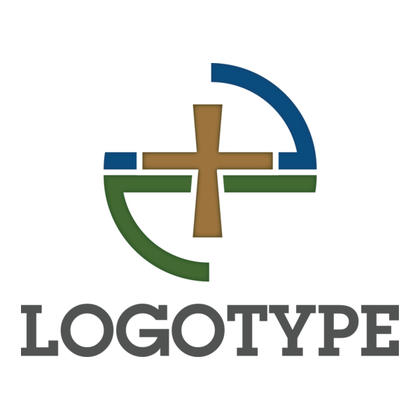 Church Cross Logo PNG Vector