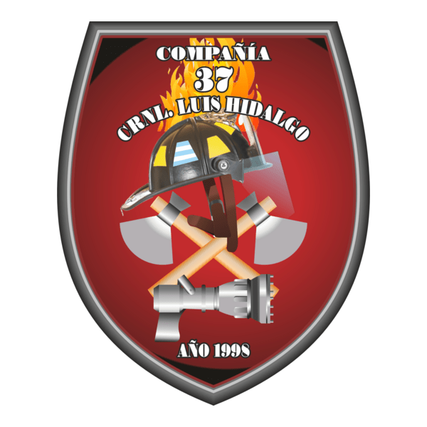 CIA CRNL. LUIS HIDALGO 37 Logo PNG Vector