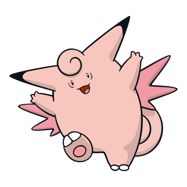 Clefable Logo PNG Vector