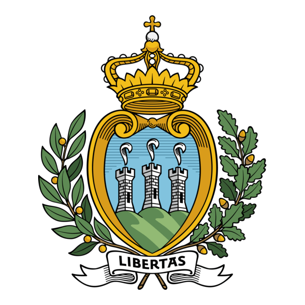 Coat Of Arms Of San Marino Logo PNG Vector