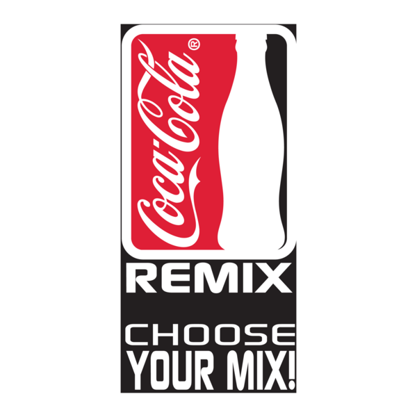 Coca Cola Remix Logo PNG Vector