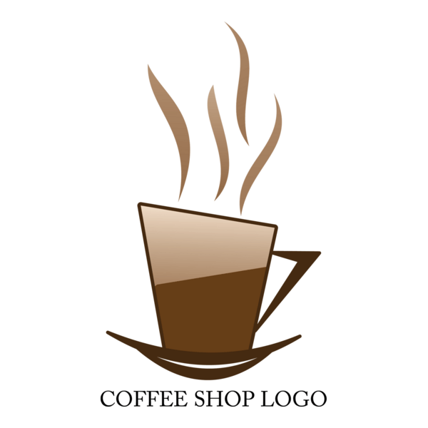 Coffee Drink Design Logo PNG Vector