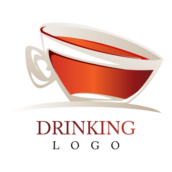Coffee Drink Food Logo PNG Vector