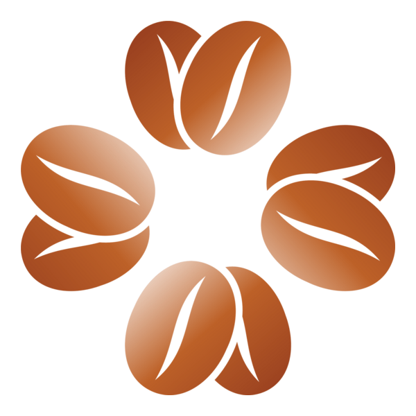 Coffee Seed Food Logo PNG Vector