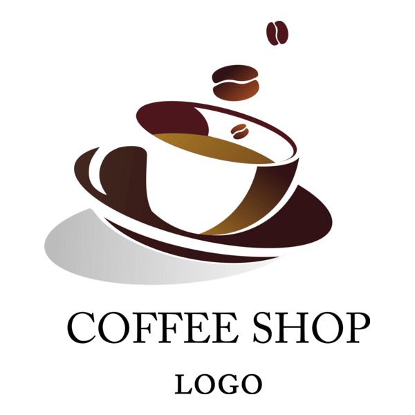 Coffee Seed Shop Logo PNG Vector