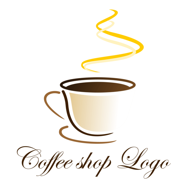 Coffee Shop Logo PNG Vector