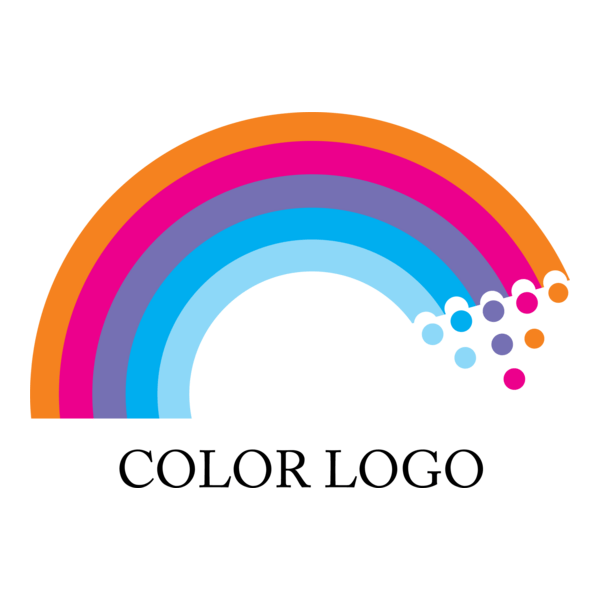Color Drop Logo PNG Vector