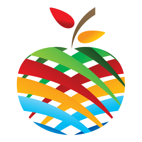 Colorful Apple Logo PNG Vector
