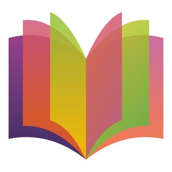 Colorful Book Logo PNG Vector