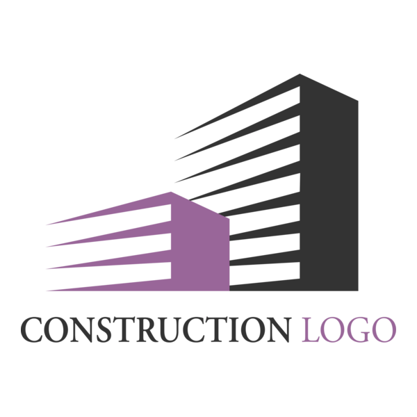 Construction Building Hi Tech Letter Logo PNG Vector