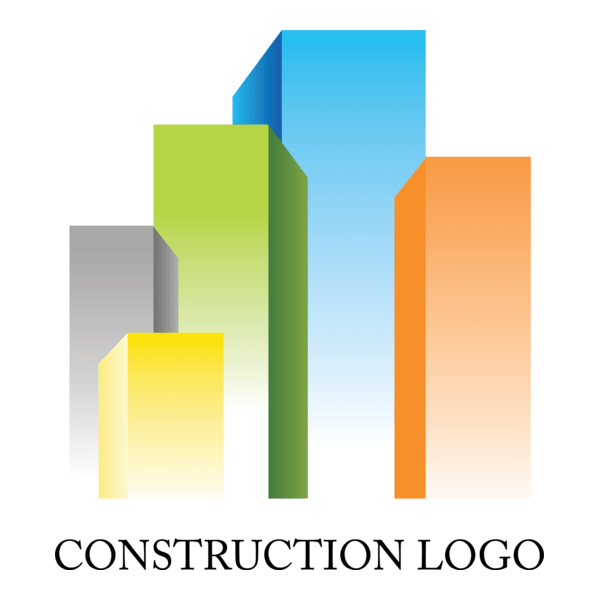 Construction Design Logo PNG Vector