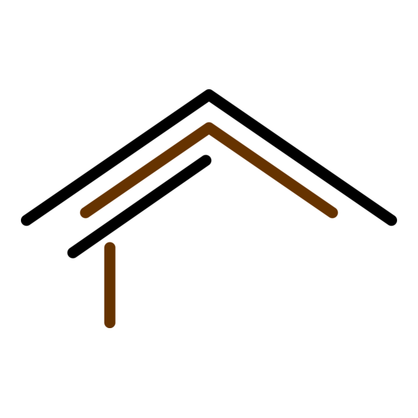 Construction House Logo PNG Vector