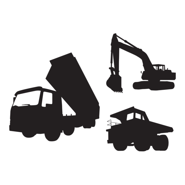 Construction Vehicle Logo PNG Vector