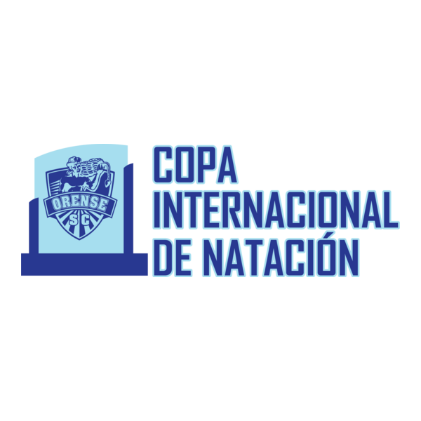 Copa Internacional de Natación Orense SC Logo PNG Vector