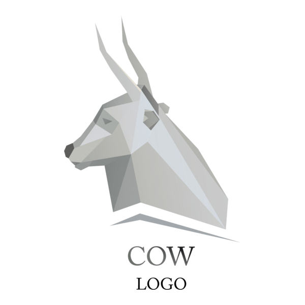 Cow Bull Inspiration Logo PNG Vector