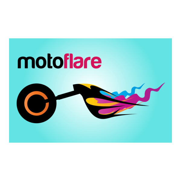 Creative Funky Bike Logo PNG Vector