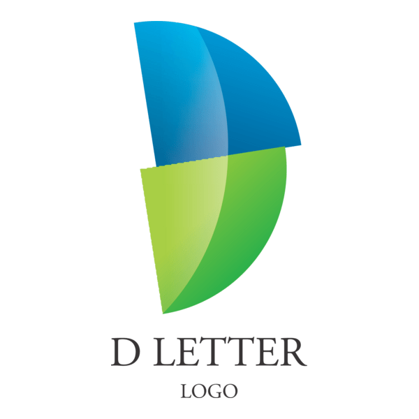 D Letter Inspiration Logo PNG Vector