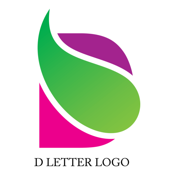 D Letter Logo PNG Vector