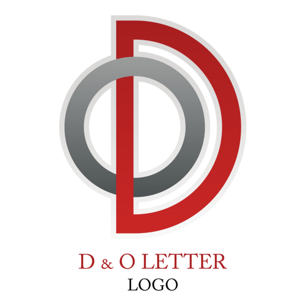 D O Letter Logo PNG Vector