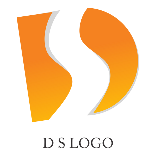 D S Letter Logo PNG Vector