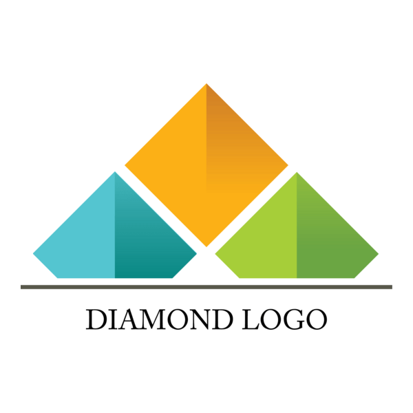 Diamond Fashion Design Logo PNG Vector