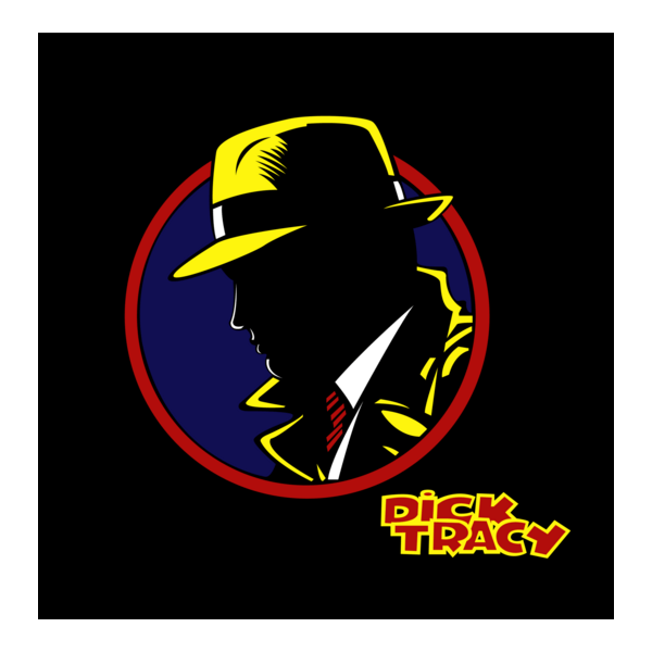 Dick Tracy Logo PNG Vector