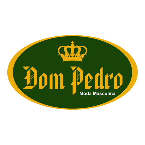 Dom Pedro Moda Masculina Logo PNG Vector