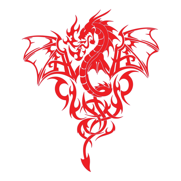 Dragon Logo PNG Vector