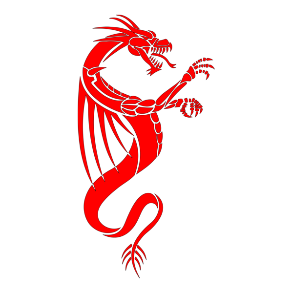 Dragon Logo PNG Vector