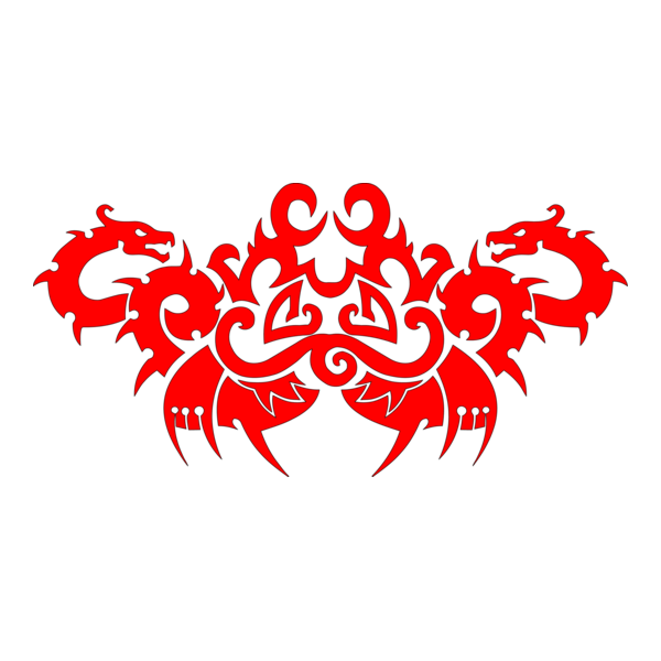 Dragon Logo PNG Vector