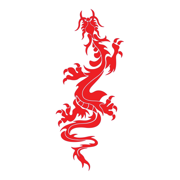 Dragon Logo PNG Vector