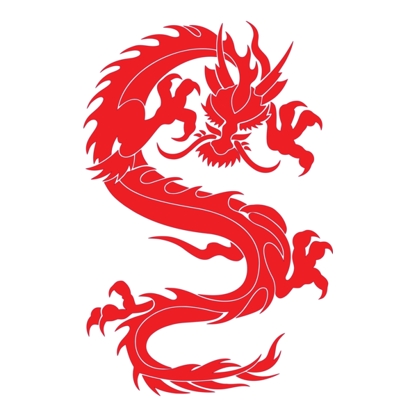 Dragon Logo PNG Vector