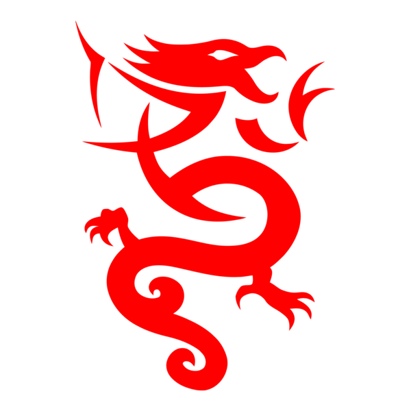 Dragon Logo PNG Vector