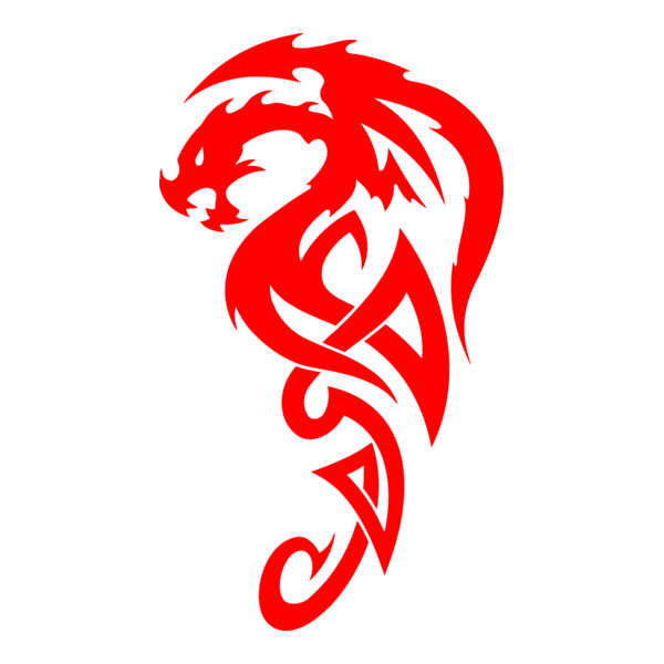 Dragon Logo PNG Vector