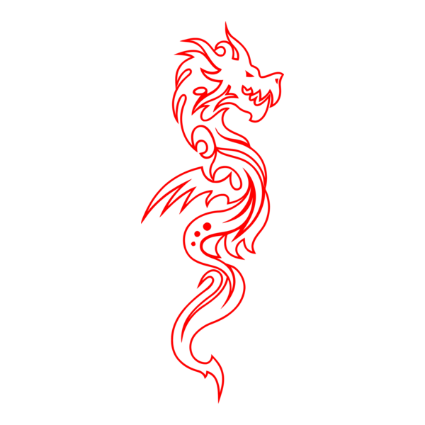 Dragon Logo PNG Vector