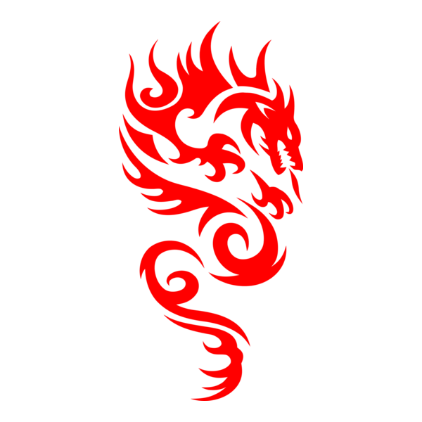Dragon Logo PNG Vector