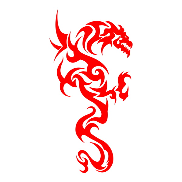 Dragon Logo PNG Vector
