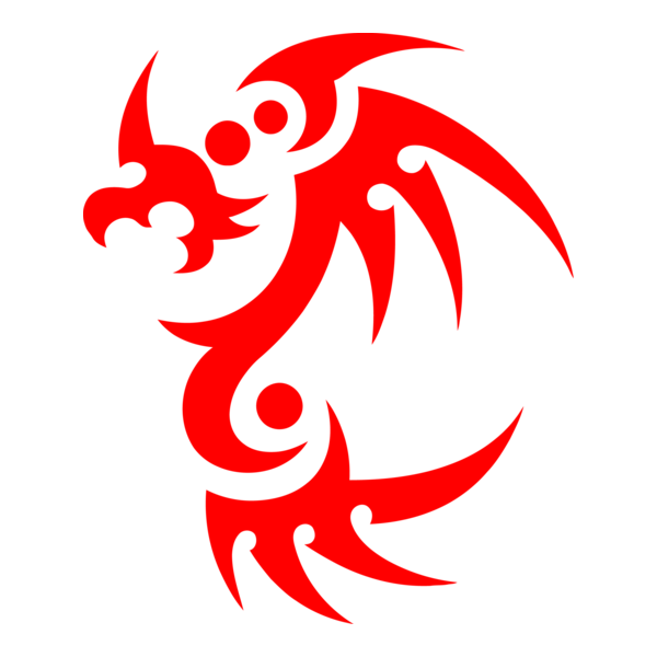 Dragon Logo PNG Vector