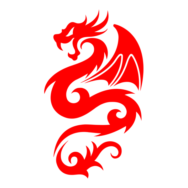Dragon Logo PNG Vector