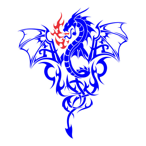 Dragon Logo PNG Vector