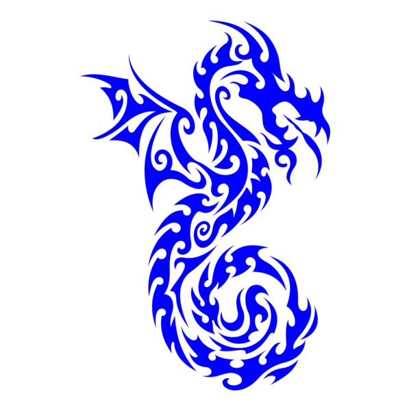 Dragon Logo PNG Vector