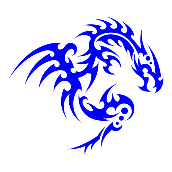 Dragon Logo PNG Vector