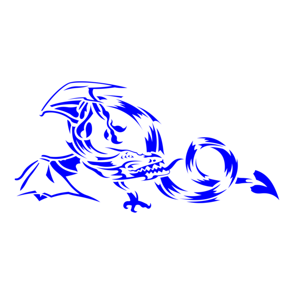 Dragon Logo PNG Vector