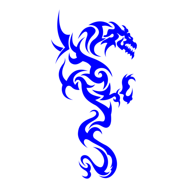 Dragon Logo PNG Vector
