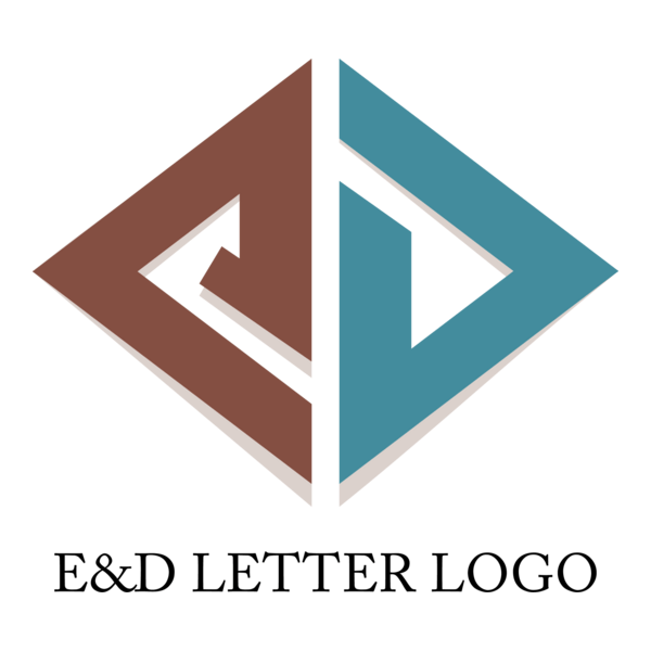 E D Design Logo PNG Vector