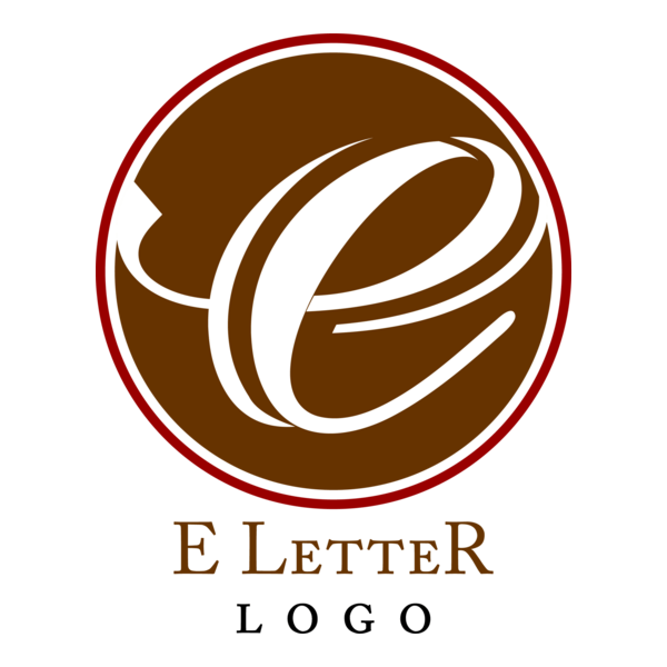 E Letter Logo PNG Vector